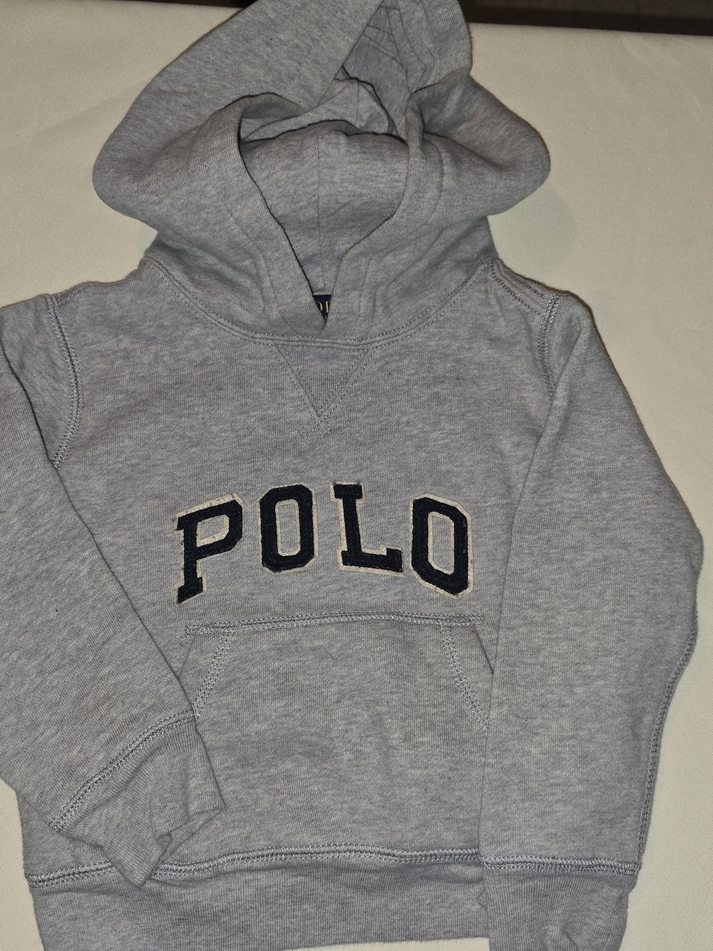 Polo by Ralph Lauren Gray Hoodie Sweater